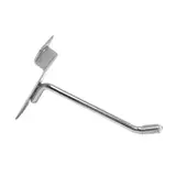 Broche simple de réserve pour panneau rainuré ø 6 mm x L 10 cm - Tige simple - Métal - Chromé - Lot de 10