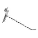 Broche simple de réserve pour panneau rainuré ø 6 mm x L 15 cm - Tige simple - Métal - Chromé - Lot de 10 - Broches simples pour panneaux rainurés