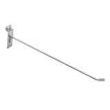 Broche simple de réserve pour panneau rainuré ø 6 mm x L 30 cm - Tige simple - Métal - Chromé - Lot de 10