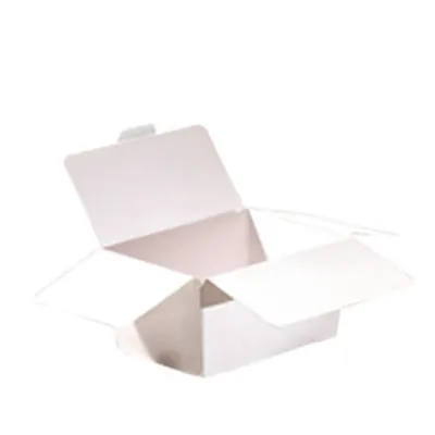Ballotin chocolat carton blanc intérieur blanc 375g 13 x 7 x 6,3 cm - Ballotin chocolat vide - Lot de 25 - Ballotins chocolats vides