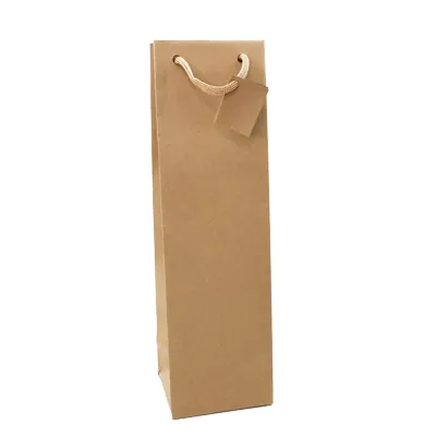 Sac kraft magnum - Sacs pour bouteilles de vin-3