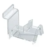 Support lunettes transparent pour panneaux rainurés 8,5 x 5 x 4 cm - Présentoir lunettes - Lot de 20 - Supports lunettes, Présentoirs casquettes et Supports divers