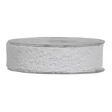 Ruban en maille alvéolé blanc 25 mm x 20 m polyester - Ruban décoratif - Ruban cadeau - Rubans cadeaux, Rubans tissu, Cordons
