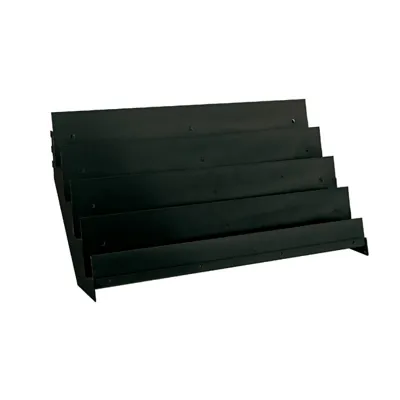 Console 2 niveaux pour tablette presse/multimédia - Ligne Store noir pas de 25 mm-2