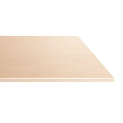 Tablette droite bois mélaminé chant PVC 100 x 40 cm ép. 18 mm - Érable - Lot de 2 - Tablettes Bois mélaminé
