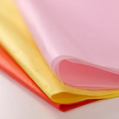 Papier de soie orange 17 g/m² 50 x 75 cm, 240 feuilles - Papiers de soie-2