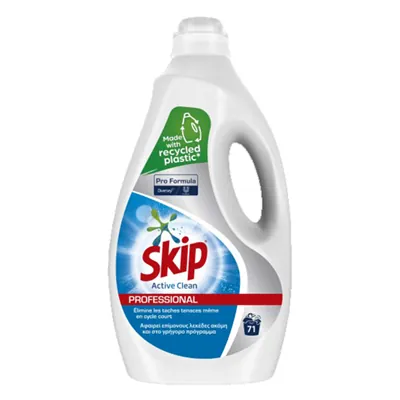 Lessive liquide Skip Professionnel Active Clean – 5 L – 71 lavages - Lessives professionnelles, Assouplissants linge
