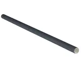 Paille en papier kraft ø 8 mm x 20 cm - Paille carton - Paille Smoothie - Noir - Lot de 150 - Touillettes bois, Piques à brochettes et Pailles carton
