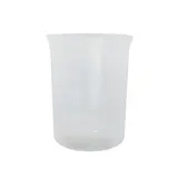 Pichet plastique 1L réutilisable - Carafe plastique réutilisable - Translucide - Lot de 10