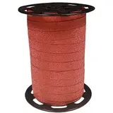 Bolduc rouge pailleté 10 mm x 100 m polypropylène – Ruban cadeau pailleté rouge frisable - Bolducs, Raphias et Rubans St Valentin