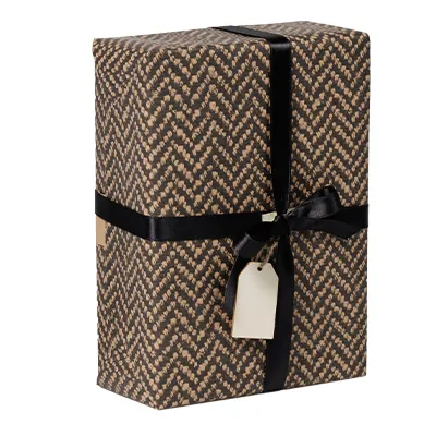 Papier cadeau Tricot - Papiers cadeaux kraft à motifs-3