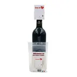 Porte-étiquette bouteille pour infos / prix Coup de coeur 47,8 x 65 mm - Étiquette pour goulot bouteille de vin - Lot de 50 - Porte-étiquettes bouteilles, Ardoises de cave