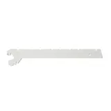 Console inclinable pour tablettes tôle pas de 50 mm - Ligne Store blanc pas de 50 mm