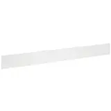 Fond tôle plein pas de 50 mm - Ligne Store blanc pas de 50 mm