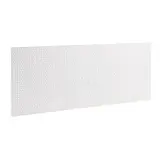 Fond tôle perforé pas de 50 mm - Ligne Store blanc pas de 50 mm