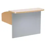 Réhausse pour comptoir magasin hêtre/gris 62 x 54 x 46 cm - Déstockage