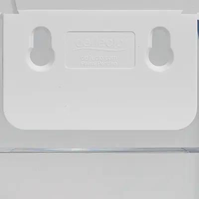 Bac plastique 1 tiroir basculant 12 x 12 x 14,2 cm transparent / blanc - Blocs tiroirs-2