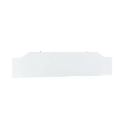 Voile de fond pour bureau Sunday 116 x H 25 cm Blanc - Voile de courtoisie pour bureau - Bureaux, Tables de travail