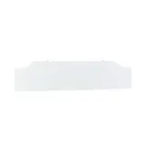 Voile de fond pour bureau Sunday 116 x H 25 cm Blanc - Voile de courtoisie pour bureau - Bureaux, Tables de travail