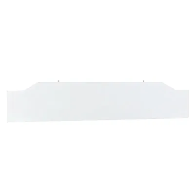 Voile de fond pour bureau Sunday 136 x H 25 cm Blanc - Voile de courtoisie pour bureau - Bureaux, Tables de travail