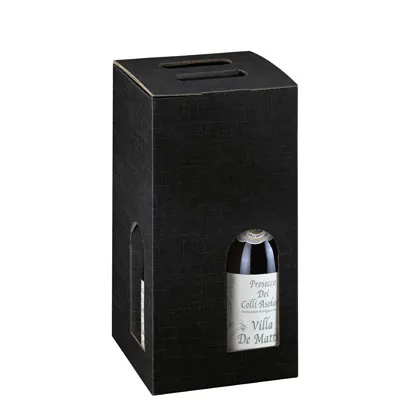 Boîtages Cubotto 4 bouteilles - Coffrets pour bouteilles de vin, Boîtes pour bouteilles de vin