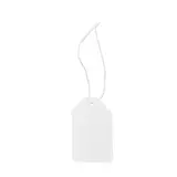 Étiquette américaine avec fil 13 x 20 mm Apli – Étiquette bijouterie - Blanc - Boîte de 1000 - Étiquettes bijoux