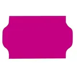 Étiquette rose fluo 32 x 19 mm adhésive pour étiqueteuse - 8 rouleaux de 1000