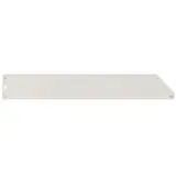Séparateur pour tablette métallique 37 x 5,5 cm - Séparateur rayonnage - Diviseur tôle - Blanc - Ligne Store blanc pas de 25 mm