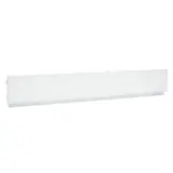 Fond tôle multi-lames pas de 25 mm - Ligne Store blanc pas de 25 mm