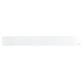 Séparateur pour tablette métallique 47 x 5,5 cm - Séparateur rayonnage - Diviseur tôle - Blanc - Ligne Store blanc pas de 50 mm