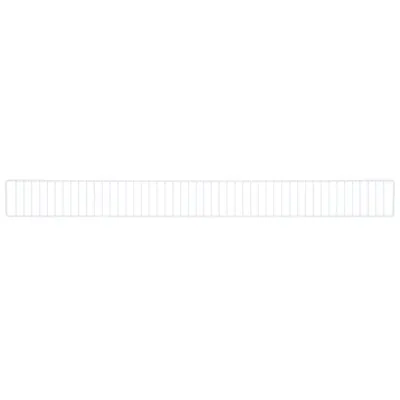 Frontale grille - Ligne Store blanc pas de 25 mm