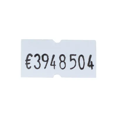 Étiqueteuse prix numérique bleue 1 ligne (8 caractères) pour étiquettes 21 x 12 mm - Pince à étiqueter - Étiqueteuses, Pinces à étiqueter-3