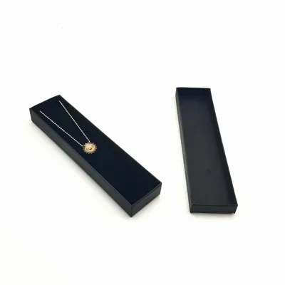 Écrin bijou pour Montre & Bracelet carton kraft noir 20,5 x 5 x 2,5 cm insert mousse - Boite bijoux – Lot de 20 - Écrins à bijoux, Coffrets à bijoux-2