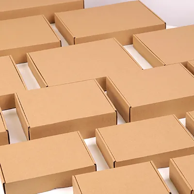 Carton d'expédition brun 20,3 x 13 x 3 cm - Boîte carton - Lot de 20 - Cartons d'expédition, Boîtes carton-2