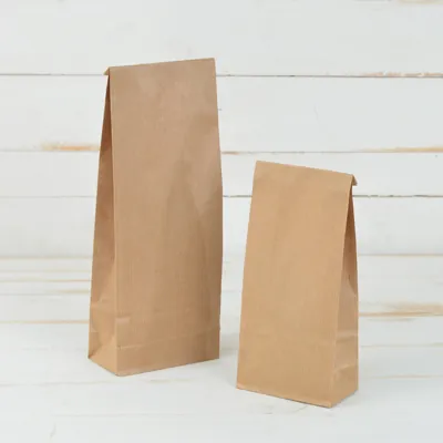 Sac SOS kraft brun 10 x 5,5 x 28,5 cm 80 g/m² – Sac kraft sans poignée - Lot de 100 - Sacs SOS-2