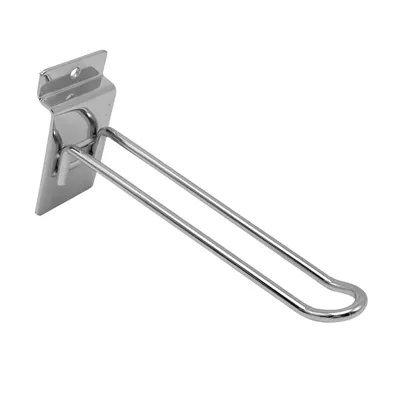 Broche double pour panneau rainuré ø 5 mm x L 15 cm - Tige double - Chrome - Lot de 10 - Broches doubles pour panneaux rainurés