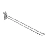Broche double pour panneau rainuré ø 5,8 mm x L 40 cm - Tige double - Chrome - Lot de 10 - Broches doubles pour panneaux rainurés