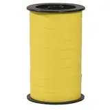 Bolduc mat jaune 10 mm x 250 m polypropylène – Ruban cadeau jaune - Gamme Dune