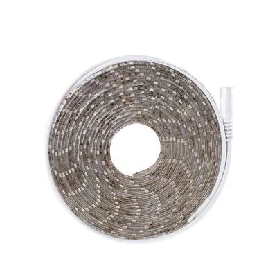 Ruban LED 5m 12V blanc chaud IP65 – Bandeau LED intérieur avec transformateur - Bande LED 6000 à 7000K - Bandeaux LED