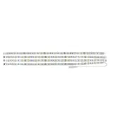Ruban LED 50 cm 12V multicolore IP65 300 à 350 m – Bandeau LED - Bande LED - Lot de 4 - Bandeaux LED