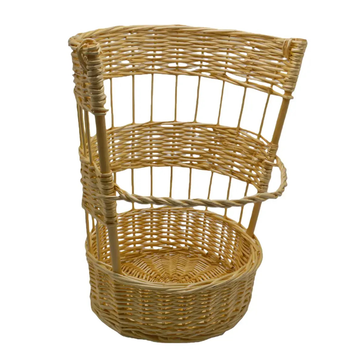 Claie à pain ronde en osier ø 40 x 40 cm - Vanneries