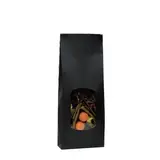 Sac SOS kraft noir avec fenêtre 400 ml 10 x 5,5 x 28,5 cm - Sachet SOS - Lot de 100