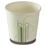 Gobelet boisson chaude 18 cl ø 7 x 7,2 cm - Gobelet carton - Gobelet café - Blanc / Bio - Lot de 50 - Gobelets carton, Gobelets café