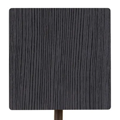 Plateau de table rectangulaire Compact wengé lusaka 110 x 70 cm, fixation universelle - Tables-4