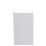 Pochette cadeau kraft vergé gris clair 18 x 6 x 35 cm - Sachet kraft - Lot de 250 - Pochettes cadeaux unies
