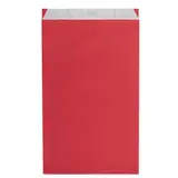 Pochette cadeau kraft vergé rouge cerise 31 x 8 x 49 cm - Sachet kraft - Lot de 250 - Pochettes cadeaux unies