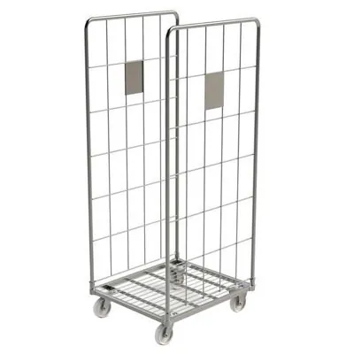 Roll conteneur démontable 2 côtés 500kg 80,6 x 72 x 170 cm - Roll de manutention - Chariots de manutention
