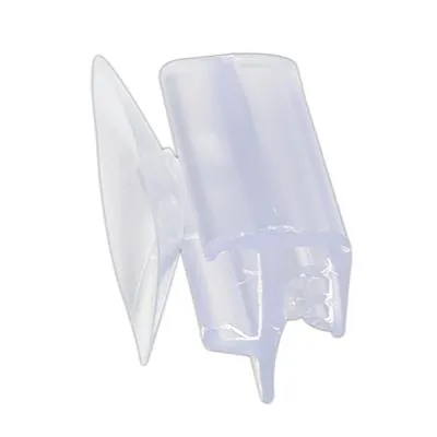 Grippeur stop-rayon en T sur ventouse 25x16mm - Grip stop-rayon facing - Transparent – Paquet de 20 - Stop-rayon