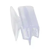 Grippeur stop-rayon en T sur ventouse 25x16mm - Grip stop-rayon facing - Transparent – Paquet de 20 - Stop-rayon