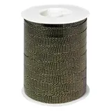 Bolduc noir et or Komodo Starmétal 10 mm x 250 m polypropylène - Bolducs imprimés et à motifs